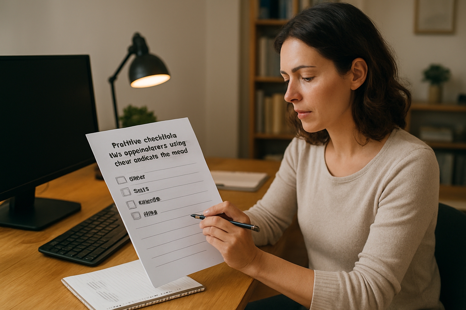 Praktisk checklista för vardagsbeslut om vård, resor, hemmet och avtal